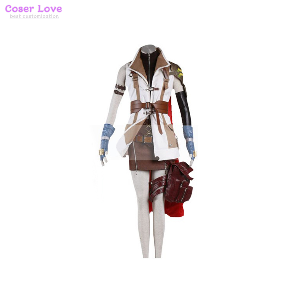 Aerith Cosplay Prop - ファイナルファンタジーXIII FF13 ライトニング コスプレ衣装 (デラックスデザイン) ハロウィン