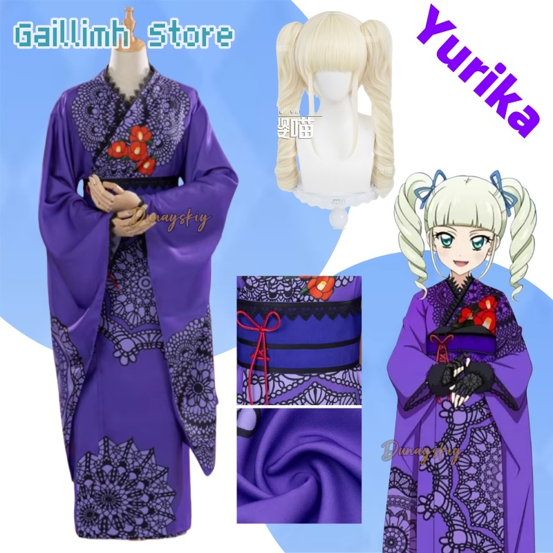 Cosplay Prop Pattern - アイカツ！ 優里香 トウドウ 浴衣 着物 コスプレ衣装