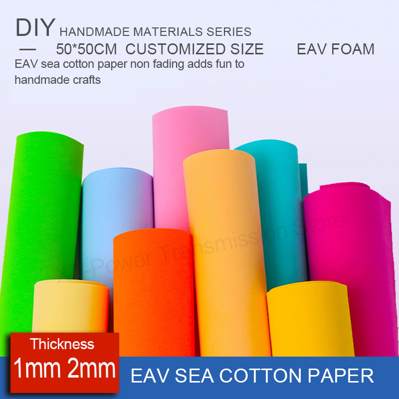 Cosplay Prop Foam Board - 10枚 厚さ1mm 2mm カラーEVAフォームボード ネット有名 インス風リボン