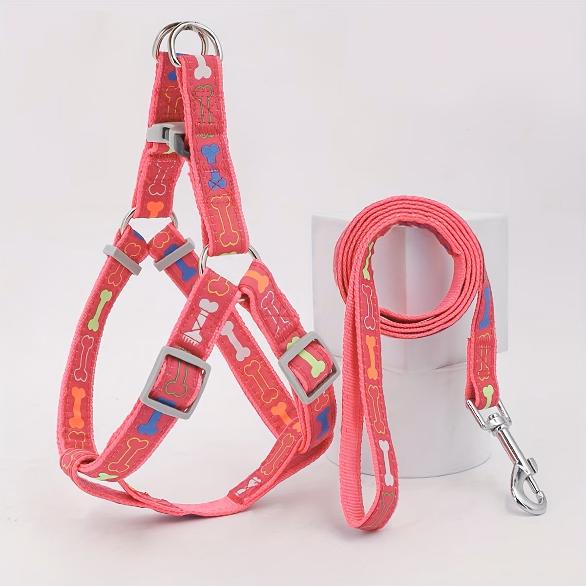 調節可能な犬用ハーネス、クイックリリースバックル付き、耐久性 - D Ring Strap のレビューと価格