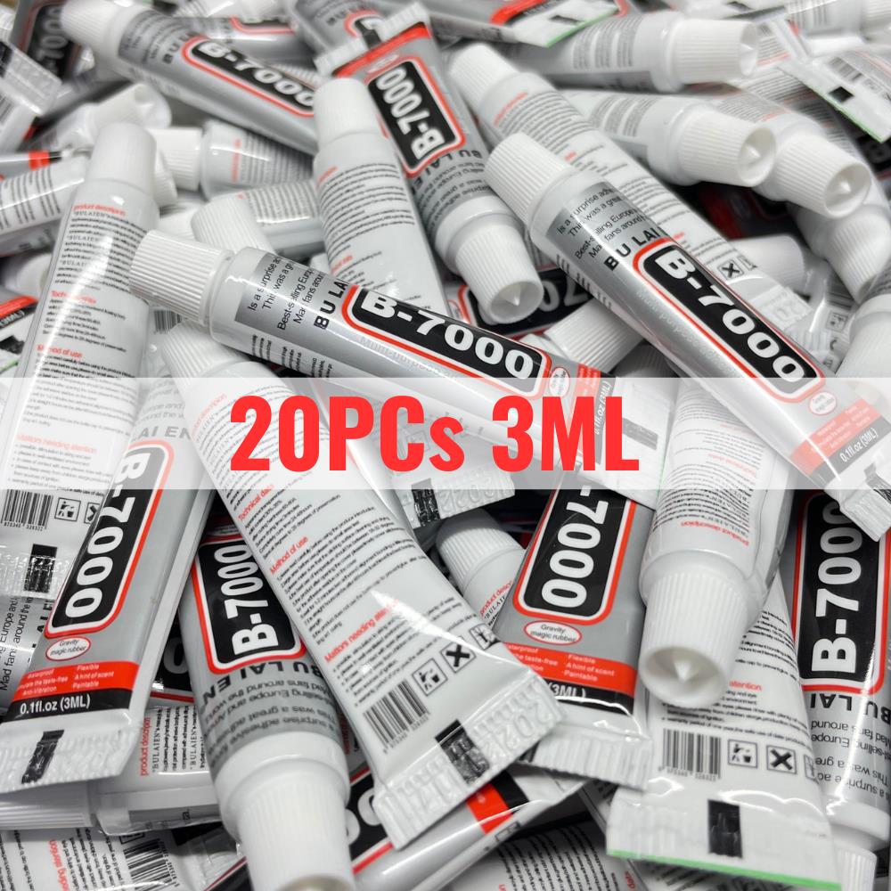 1/5/10/20 個 B7000 3 ミリリットルガラスプ - Contact Cement Glue のレビューと価格