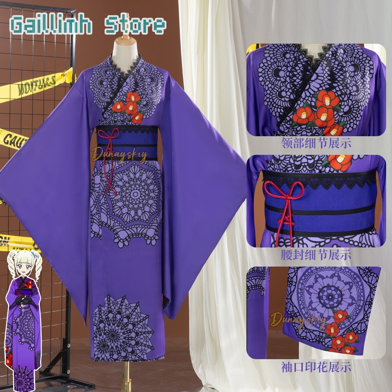 アイカツ！ 優里香 トウドウ 浴衣 着物 コスプレ衣装 アニ - Cosplay Prop Pattern のレビューと価格