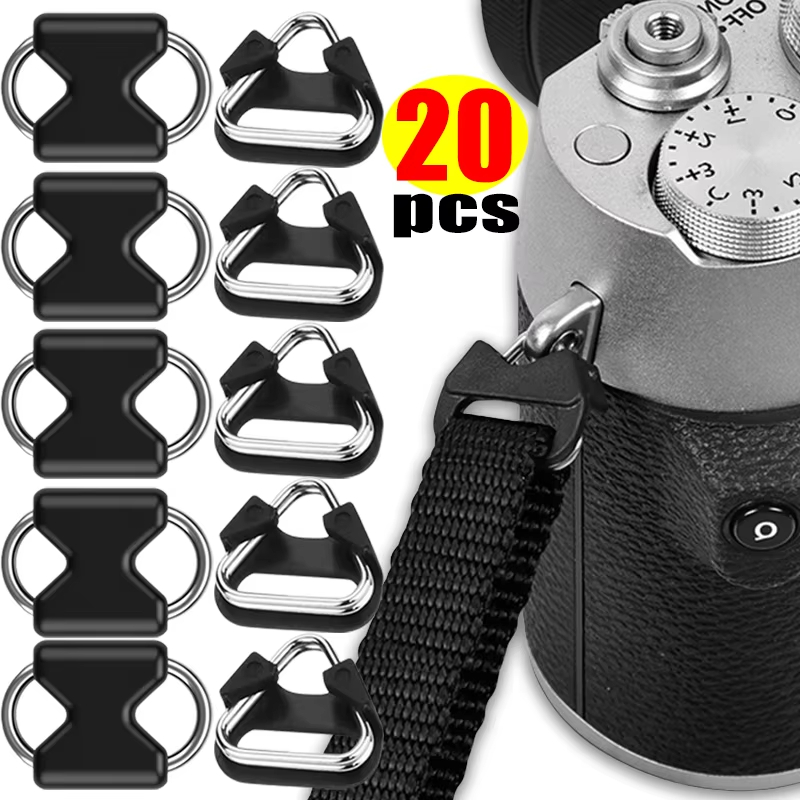 20/2 個ラグリングカメラストラップ三角形スプリットリング - D Ring Strap のレビューと価格