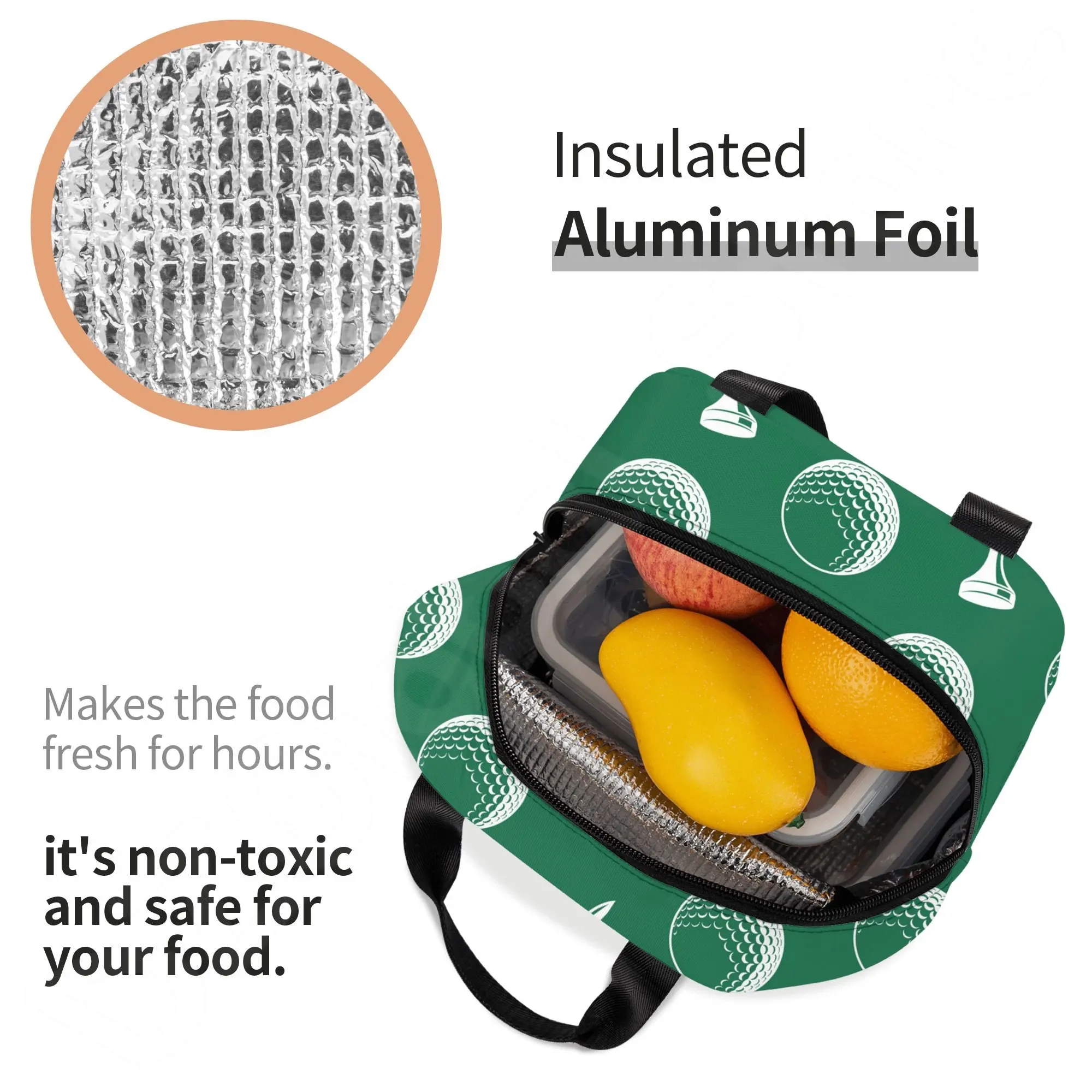 子供,スポーツ,学校,ピクニック,ゴルフ用の等温ランチバッグ - Thermoplastic Pellet のレビューと価格
