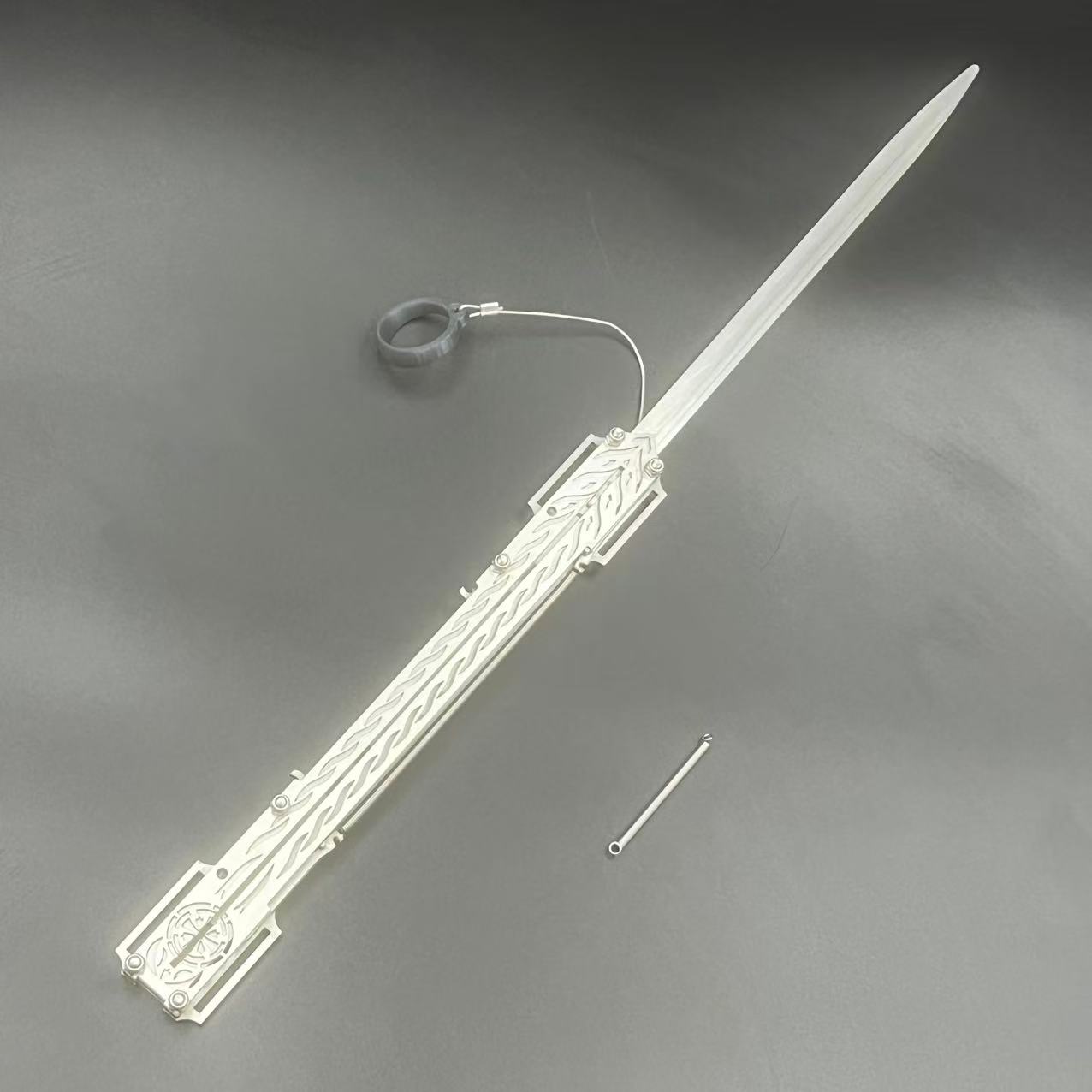 大人用ハロウィン小道具 ステンレス鋼製伸縮式スリーブソード  - Cosplay Prop Dagger のレビューと価格