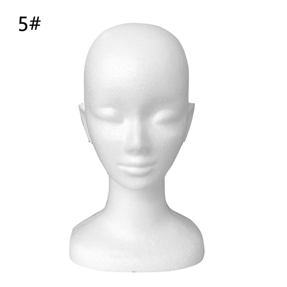 メガネ展示スタンド 女性頭部模型 ダミー フォームウィッグヘ - Cosplay Prop Foam のレビューと価格