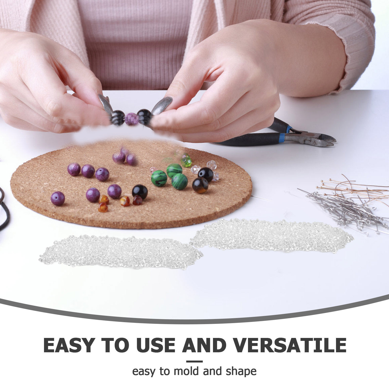 ポリモーフ熱可塑性プラスチックペレット、成形可能、軽量、再利 - Thermoplastic Pellet のレビューと価格