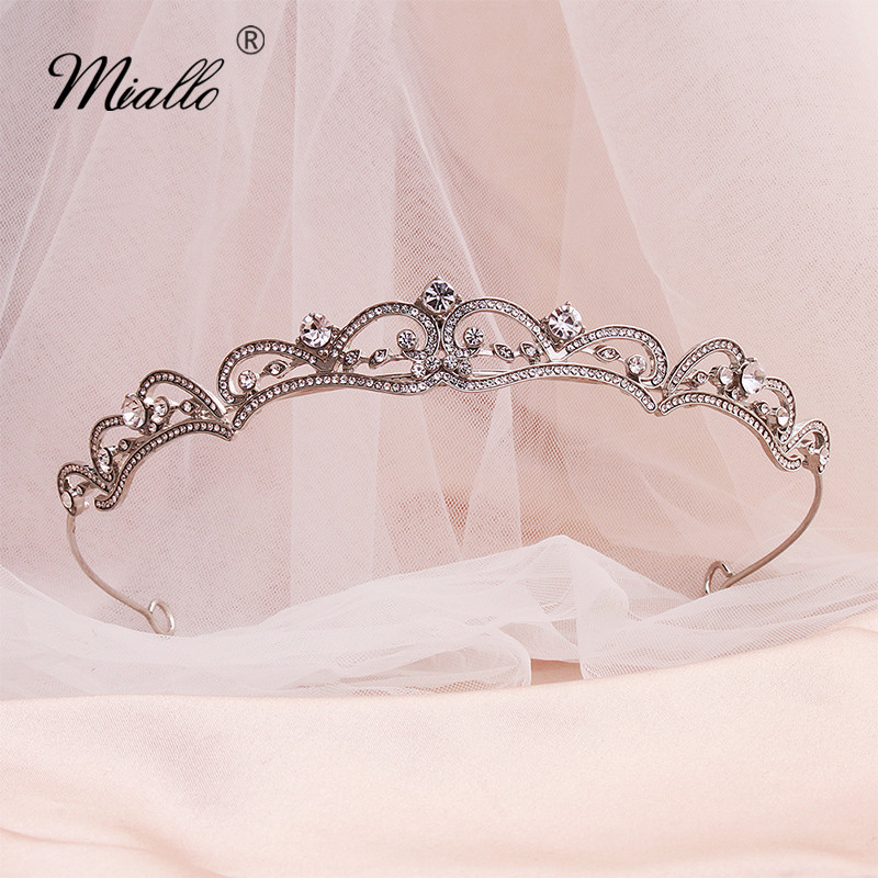 ミアロ-女性のためのバロック様式の結婚式のティアラ,ブライダ - Aerith Cosplay Prop のレビューと価格