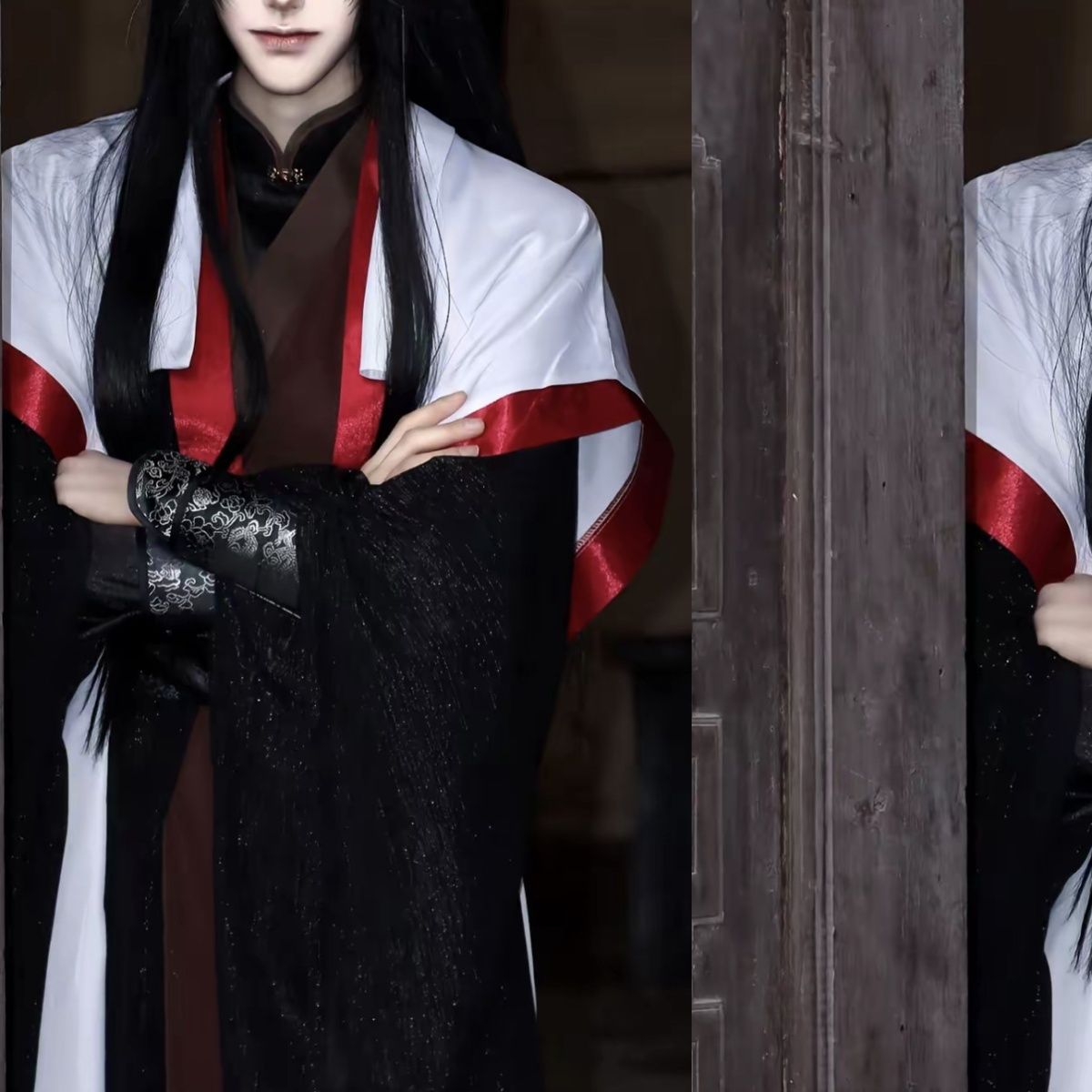 アニメ羅冰河コスプレ衣装古代衣装コスプレウィッグ小道具ハロウ - Cosplay Props のレビューと価格