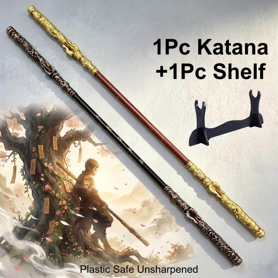 70インチ ブラックミス ウーコン 魔法の杖 ゲームアニメコ - Cosplay Prop Katana のレビューと価格