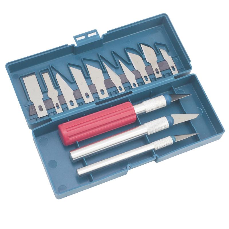 13ピース多機能カッター彫刻クラフトナイフセット、収納ケース - Craft Knife Set のレビューと価格
