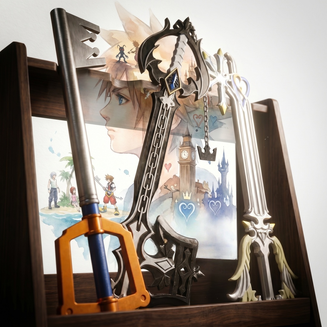 33.8インチ キングダムハーツ ソラ キーブレード カタナ - Cosplay Prop Foam のレビューと価格
