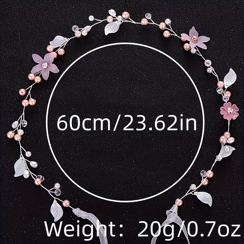 クリスタルリーフヘアバンド,女性用ラインストーンフラワーヘッ - Aerith Cosplay Prop のレビューと価格