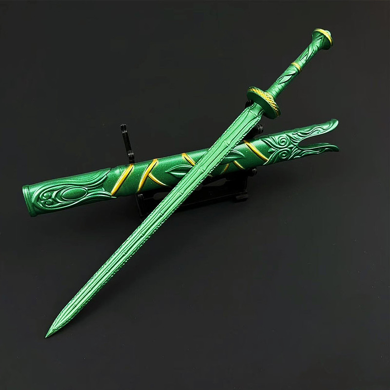 ハン・リーの人生を囲む伝説の修煉 貴重な緑竹蜂雲剣合金模型装 - Cosplay Prop Dagger のレビューと価格