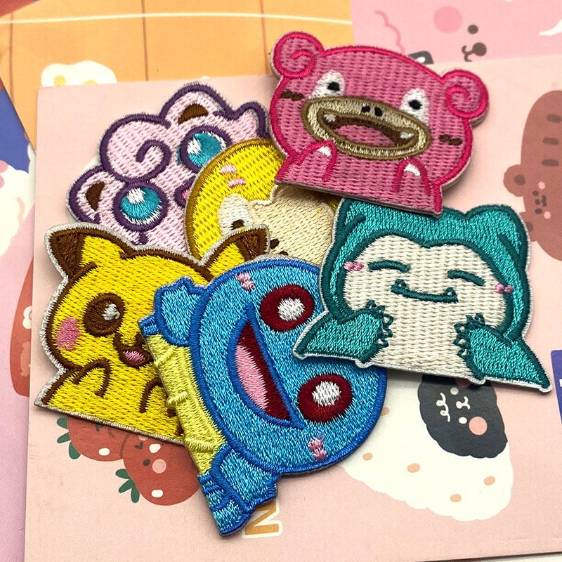 ポケモン自己粘着刺繍パッチセット アニメ柄 DIYクラフトア - Cosplay Prop Patterns のレビューと価格