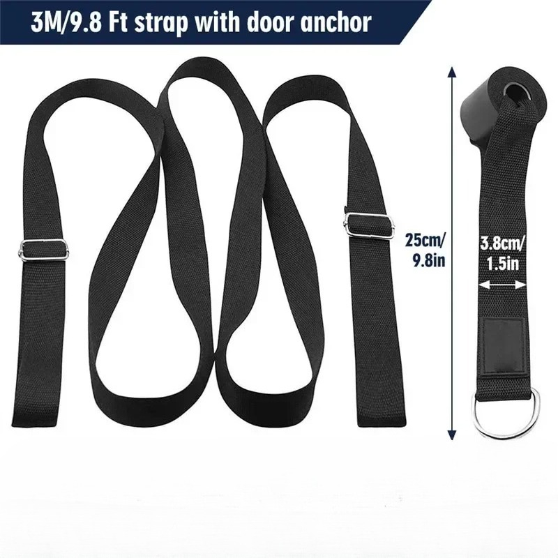 3M ドアフレキシビリティストレッチヨガストレッチストラップ - D Ring Strap のレビューと価格