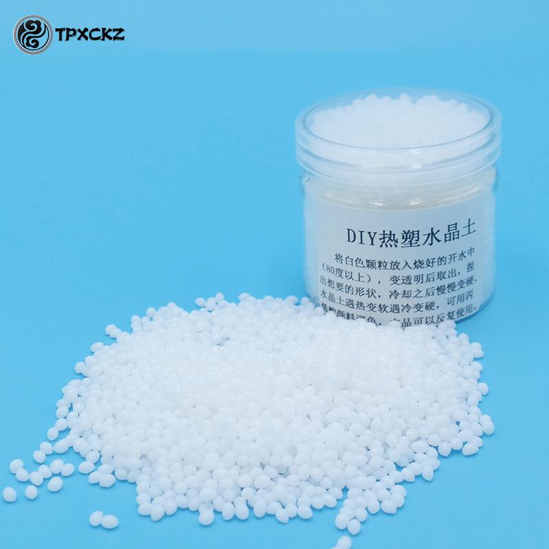50グラム/100グラム白polymorph熱可塑性にやさし - Thermoplastic Pellet のレビューと価格
