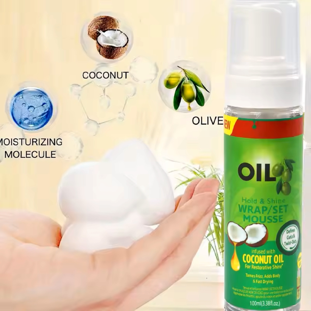 100ml カールヘア用ムース 強力ホールド オリーブオイル - Cosplay Prop Foam のレビューと価格