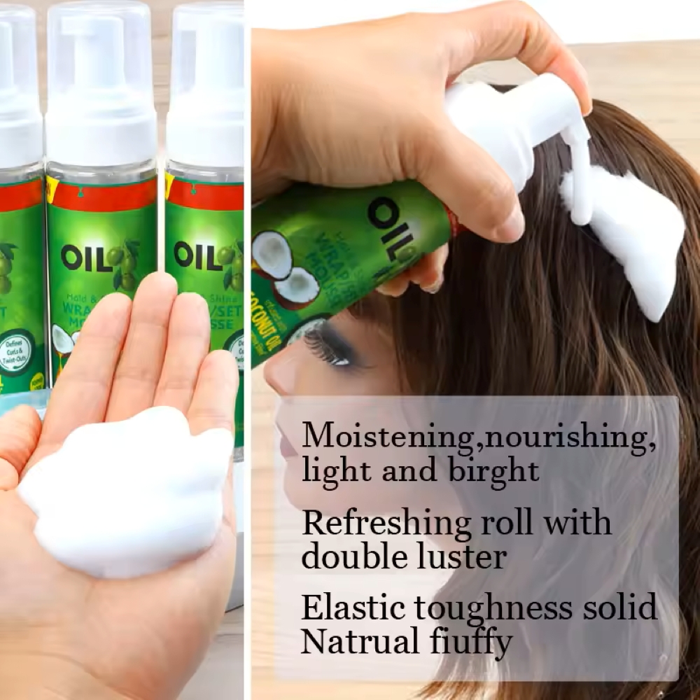 100ml カールヘア用ムース 強力ホールド オリーブオイル - Cosplay Prop Foam のレビューと価格