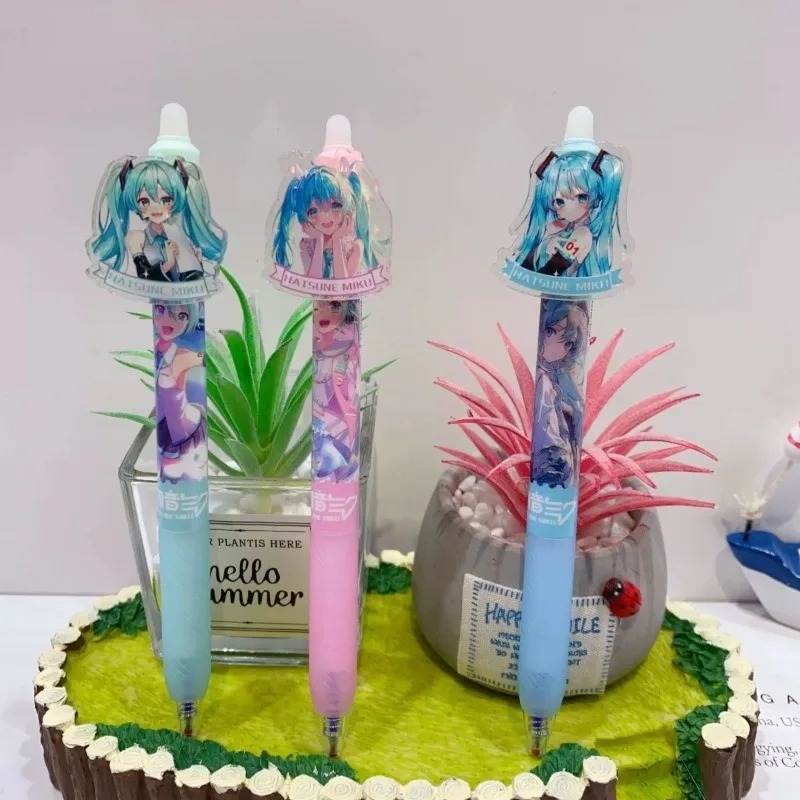 初音ミク学生文具消せるゲルペンかわいいアニメ周辺マジック簡単 - Easy Cosplay Prop のレビューと価格