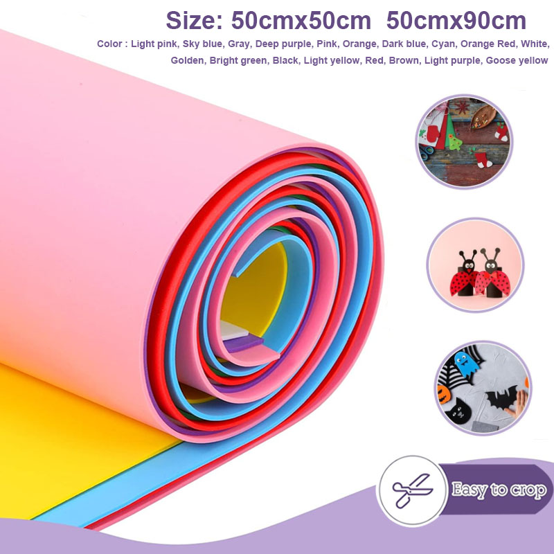 1 個カラフルな Eva フォームシートコスプレ EVA フ - Craft Foam Roll のレビューと価格