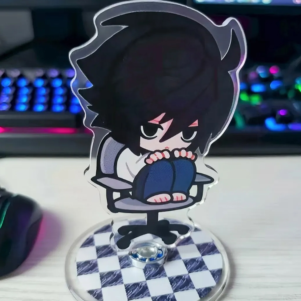 アニメデスノートコスプレ L.Lawliet アクリルスタン - Cosplay Props のレビューと価格