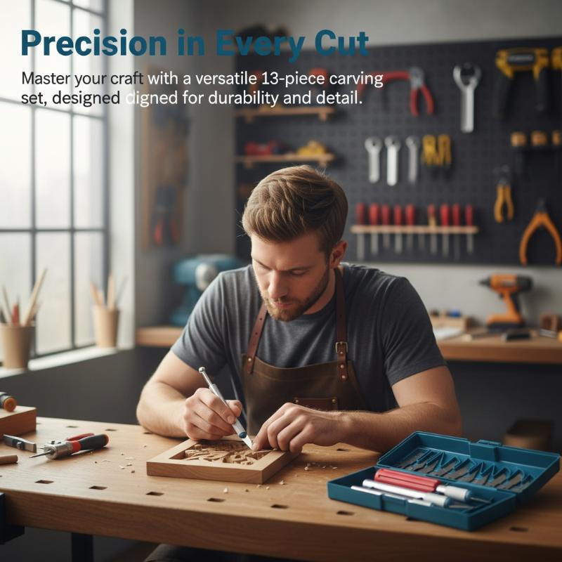 DIYクラフト精密ナイフセット 13ピースアソートブレード  - Craft Knife Set のレビューと価格