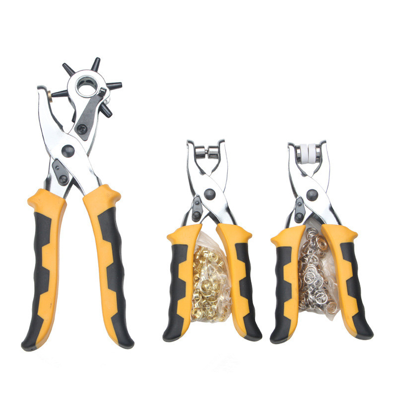 革細工ツールキット 3-in-1 パンチアイレットプライヤー - Snap Plier Setter のレビューと価格
