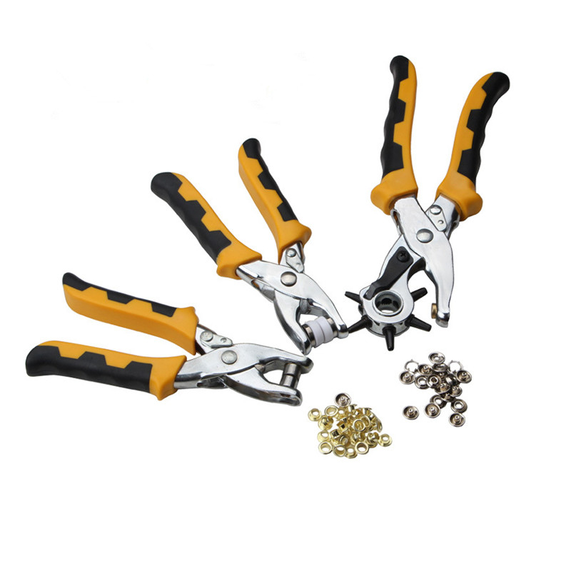 革細工ツールキット 3-in-1 パンチアイレットプライヤー - Snap Plier Setter のレビューと価格