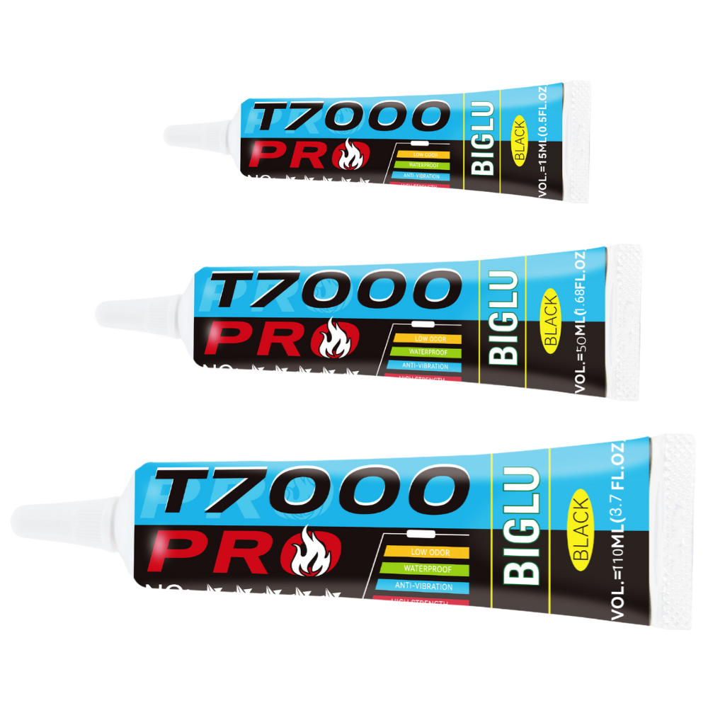 BIGLU T7000 プロ接着剤黒接触ユニバーサル靴ラウン - Contact Cement Glue のレビューと価格