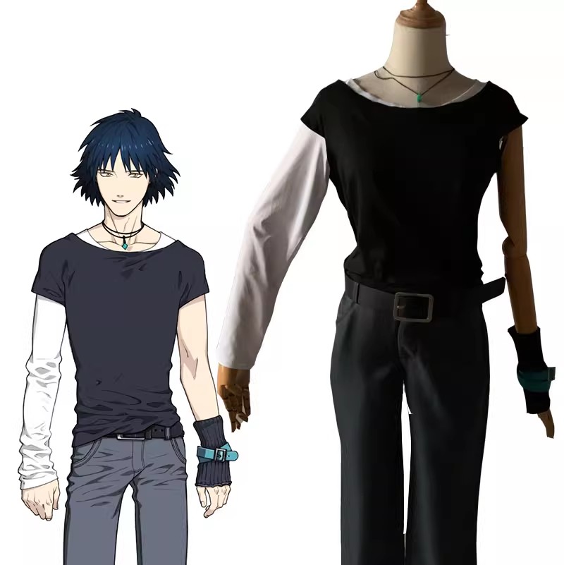 アニメ劇的な殺人レンコスプレ衣装ウィッグ DMMD トップパ - Anaxa Cosplay Prop のレビューと価格