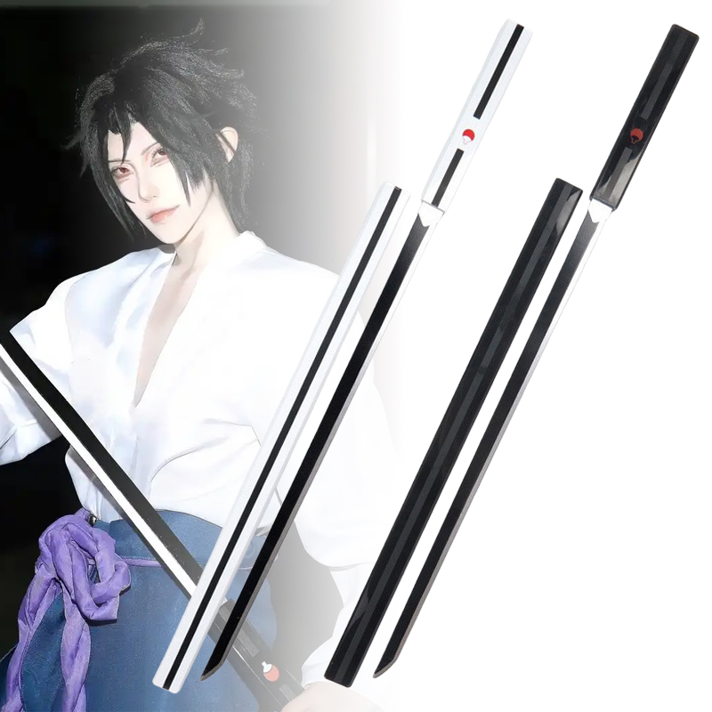 40インチ うちはサスケ 刀 木製 草薙刀 アニメ コスプレ - Cosplay Prop Katana のレビューと価格