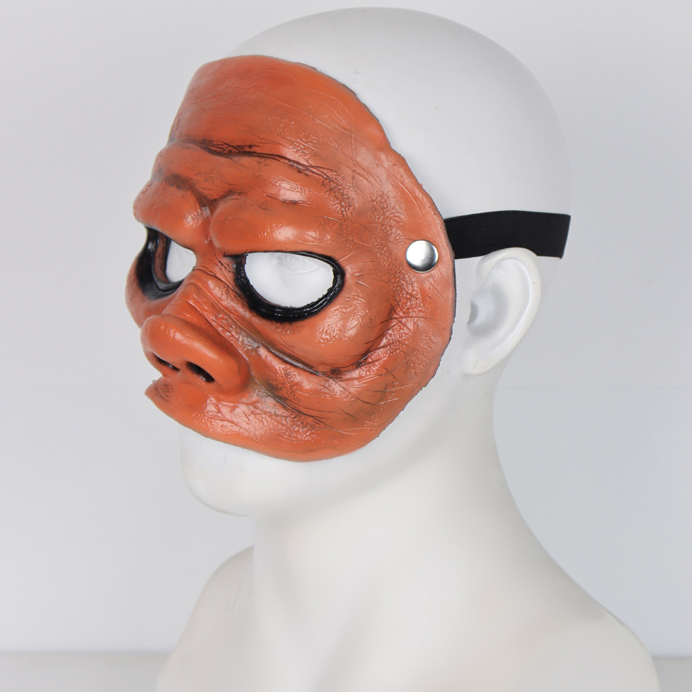 ビーホルダーネクタイズマスク、ピッグフェイス、PUフォームマ - Cosplay Prop Foam のレビューと価格