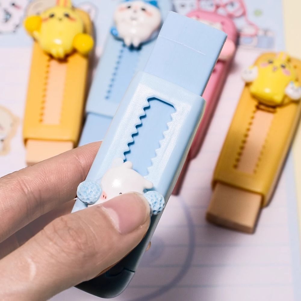 かわいいちいかわ格納式消しゴムうさぎハチワレ描画消しゴムクリ - Cosplay Prop Paint のレビューと価格