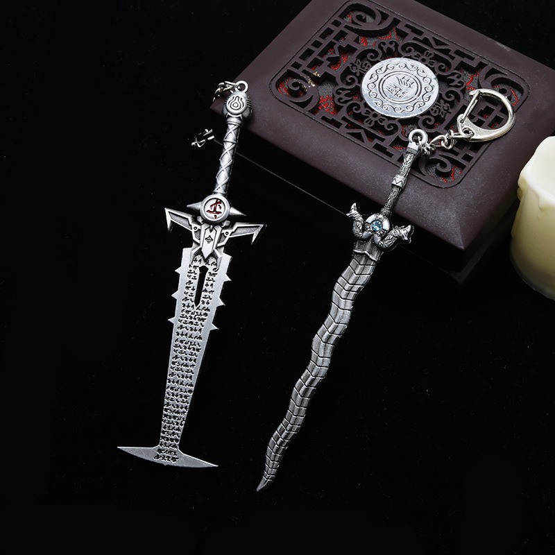 ゲームドゥーム永遠のるつぼブレードキーホルダースレイヤー剣武 - Cosplay Prop Dagger のレビューと価格