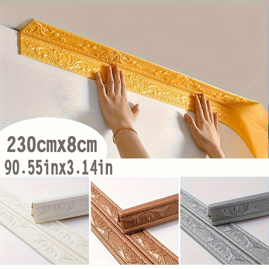 防水フォームウォールエッジステッカー,230cm,家の装飾, - Craft Foam Roll のレビューと価格