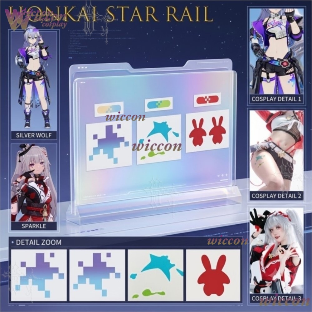 MoeMimic Honkai スターレール スパークル ア - Easy Cosplay Prop のレビューと価格